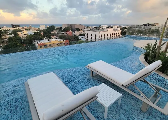 Paraiso En Alturas, Atardecer, Piscina Privada * Playa del Carmen